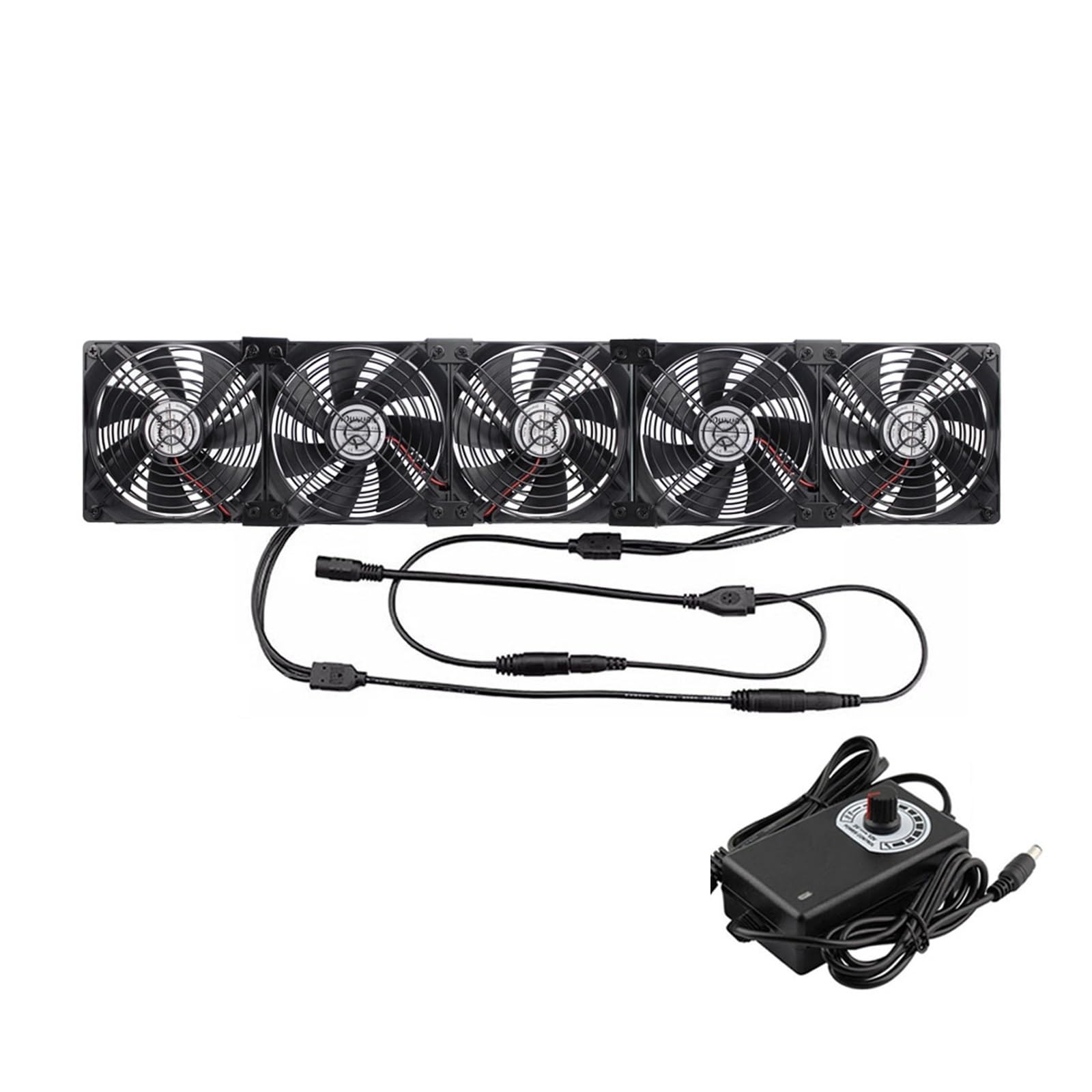 Ventilateur de refroidissement 120mm 12V 220V pour châssis de serveur et armoire informatique