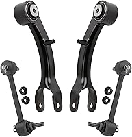 Vista 129 de Detroit Axle - Kit de brazos de control delanteros de 4 piezas para Ford Mustang Base GT 05-10 2005 2006 2007 2008 2009 2010, 2 brazos de control