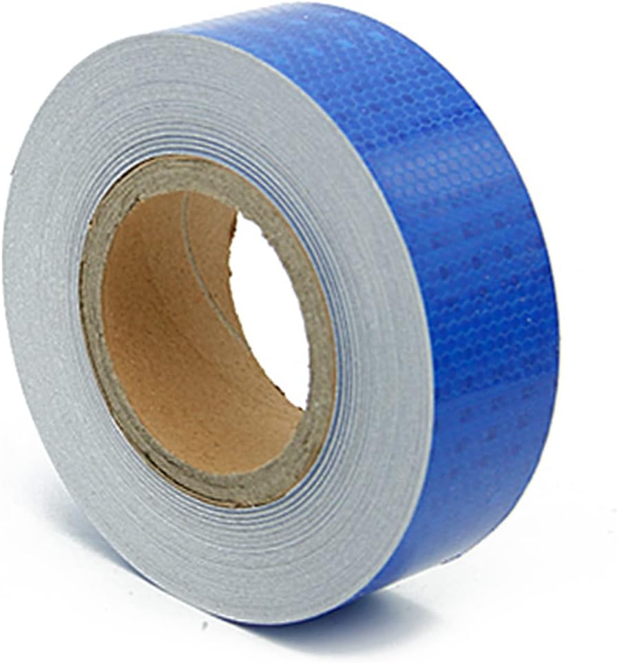 Reflective Tape, 5 cm*25 Meters Warning Reflective Tape High Intensity Self-Adhesive Reflective Sticker for Vehicle Bike