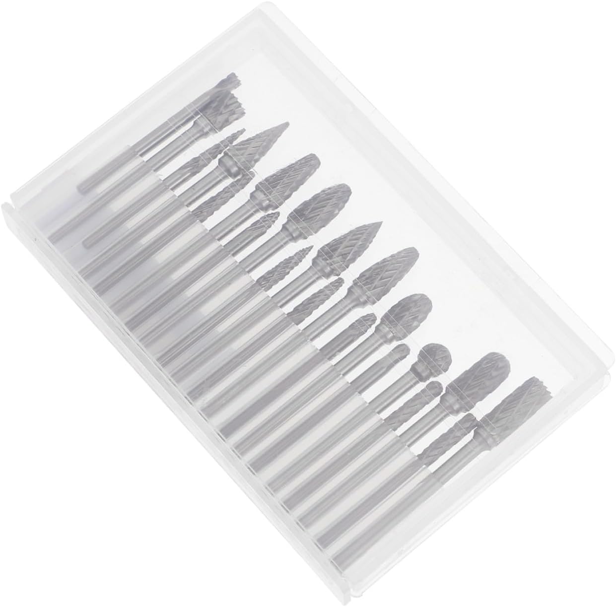 PRETYZOOM 3sets Rotary Burr File Bit for Electric Rotary Tool Grinding and Polishing Bits Versatile Accessory Kit for PCB