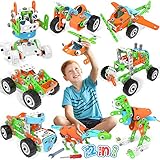 🎁El regalo perfecto para los niños: el juego de bloques de construcción MOONTOY viene con un estuche de almacenamiento para una fácil organización y evitar la pérdida de algunos bloques. Regalo perfecto para el día del niño, navidad, cumpleaños. Regalos educativos perfectos para niños pequeños niños niñas 4 5 6 7 8 9 10 años.