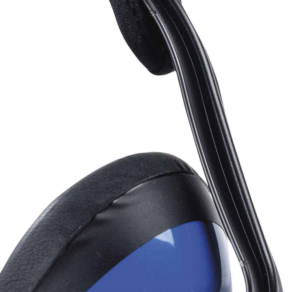 Sellstrom Noise Cancelling Adjustable Safety Ear Muffs, ANSI S3.19 Certified, 25dB NRR, Blue, S23401: Tools & Home Improvement