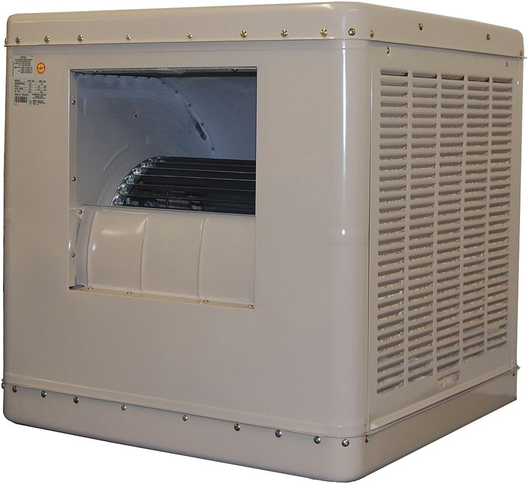Ducted Evaporative Cooler, 3000 cfm, 1x2f;3HP 1 Each