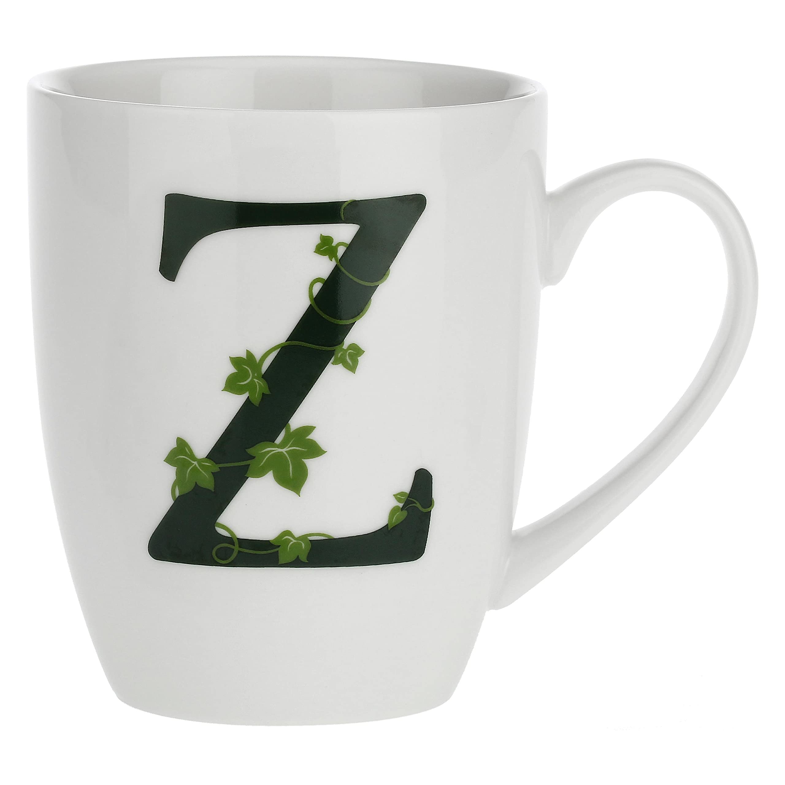 la Porcellana Mug Letter Z, White