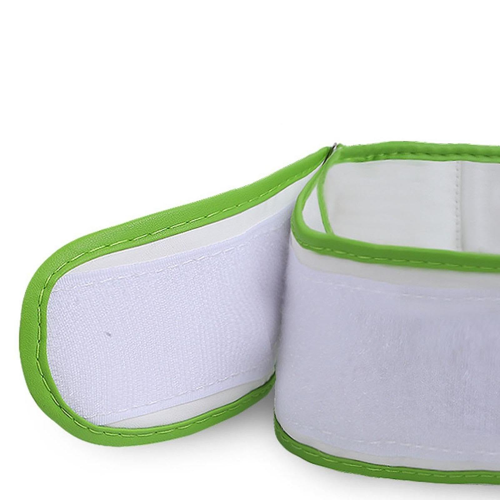 Milageto Cinturón masaje abdominal con almohadilla térmica y enchufe europeo para la cintura y el abdomen. Ideal para mujeres.