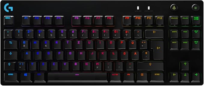 Logitech G G213 Prodigy Teclado Gaming, RGB LIGHTSYNC, Disposición QWERTY US - Negro