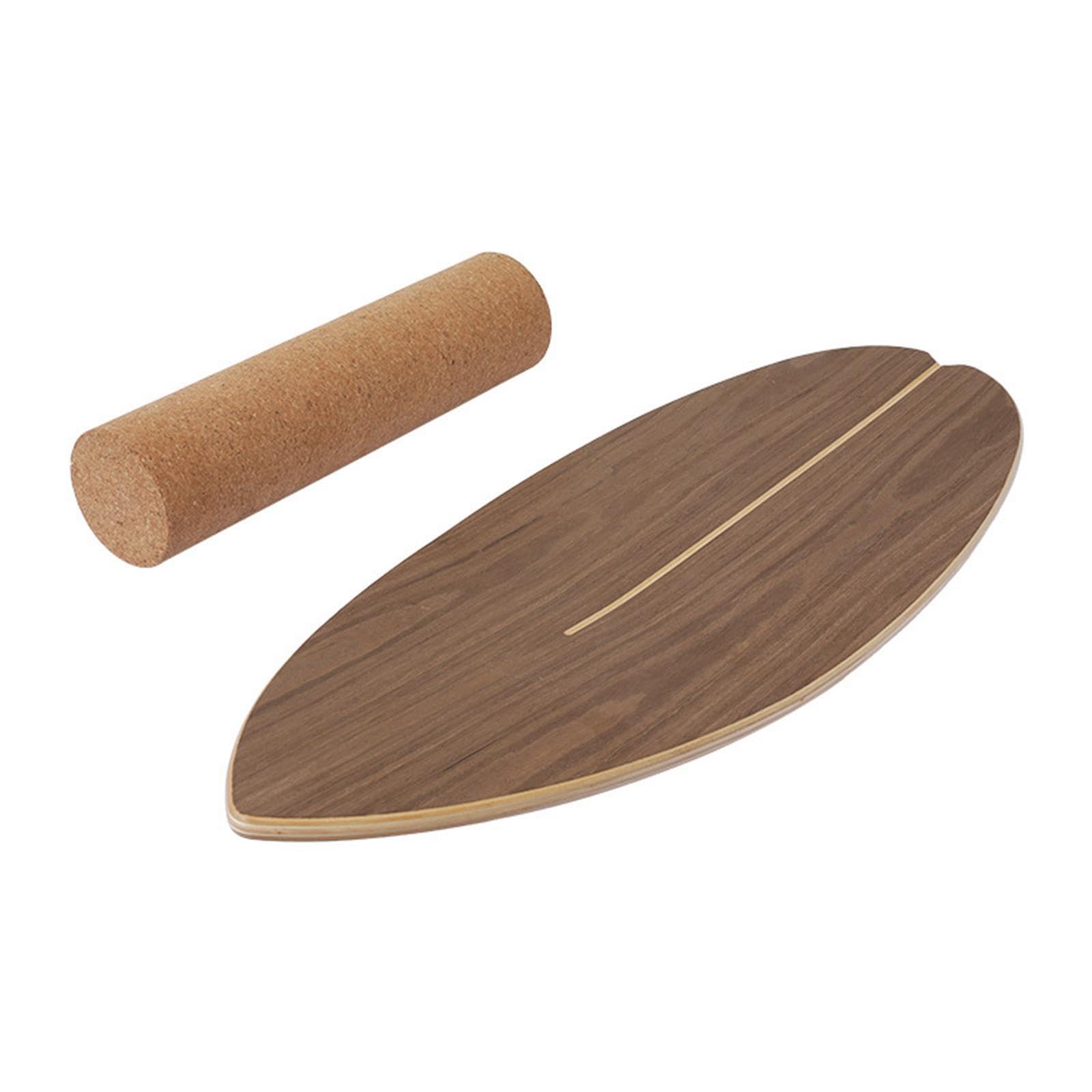 Tabla de equilibrio para adultos y niños, tabla de equilibrio de Para madera para entrenamiento de surf y patineta, mayor estabilidad y agilidad, de de Para madera para