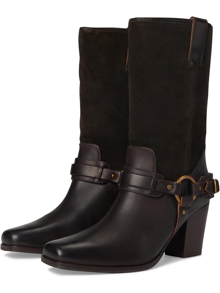 Brown Frye Shiloh Harness Belted