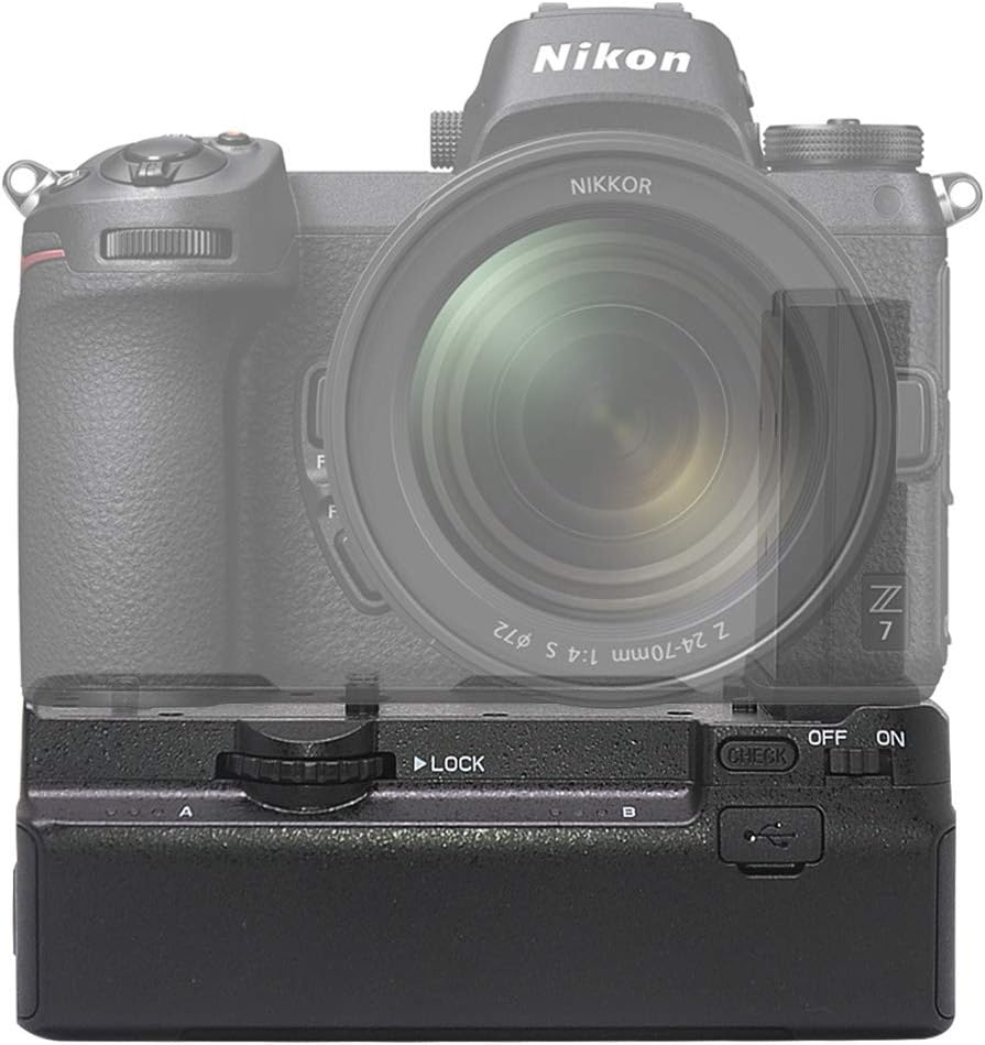 Mcoplus MB-N10 Multi-Battery Power Pack Z6 Z7 Battery Grip with Remote Control for Nikon Z6 Z7 Mirrorless Camera