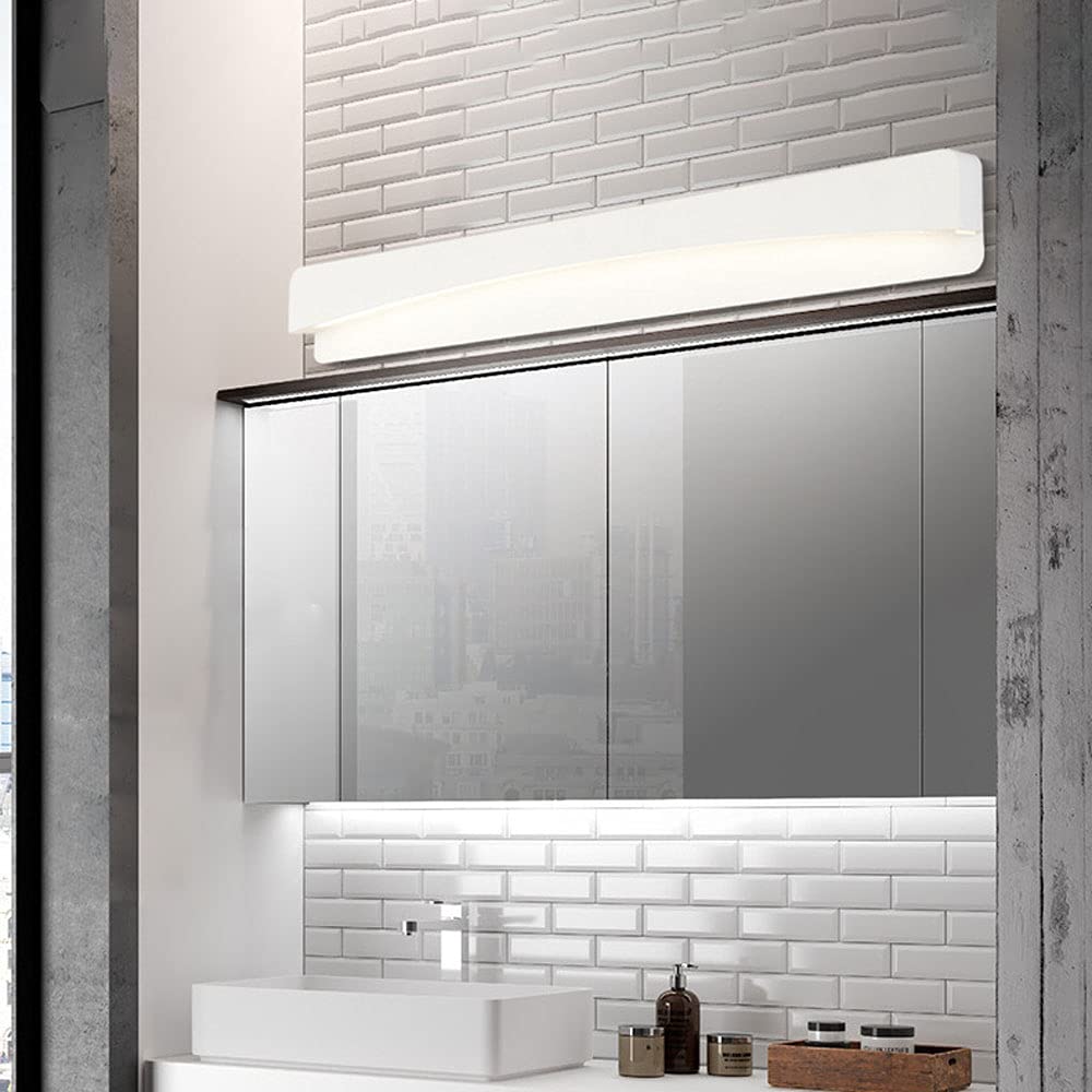 Łazienka Vanity Light Led Lustrowe Przednie Oświetlenie, Biały Metal Vanity Lampa Ścienna, Lampy Ścienne Vanity, Lampy Do Szaf Lustrzanych Do Makijażu
