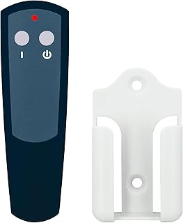 3000370900RP,3000370600RP Replacement Remote Control for Dimplex Electric Fireplace BF33STP,BF33DXP,BF39STP,BF39DXP,BF45DXP,6901811400,6901811500,6901811600,6901811700,6901811900,BFRC-KIT,with Holder