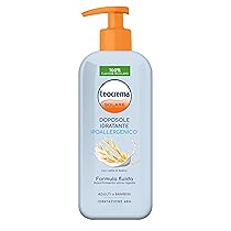 Leocrema – Doposole Idratante Ipoallergenico, con Latte di Avena, Assorbimento Ultra Rapido, Adatto a Bambini e Adulti, 400 ml