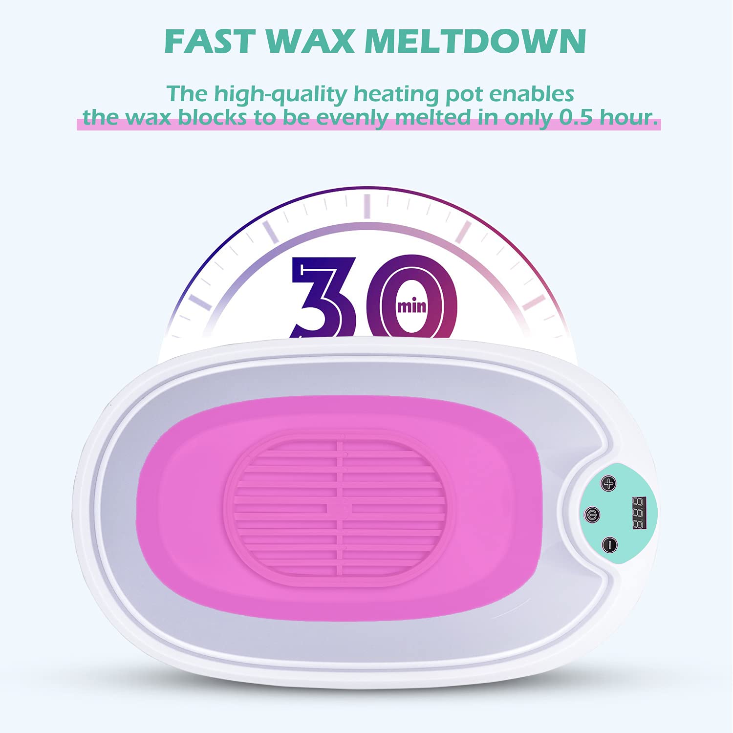 Paraffin Wax Machine for Hand and Feet - 5000ML Capacity Paraffin Bath Machine with Paraffin Wax for Spa & Arthritis Treatment - Wax Warmer for Foot & Hand Care(Green) : Beauty