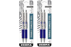 Zebra F-402 Fine Point Ballpoint Pens