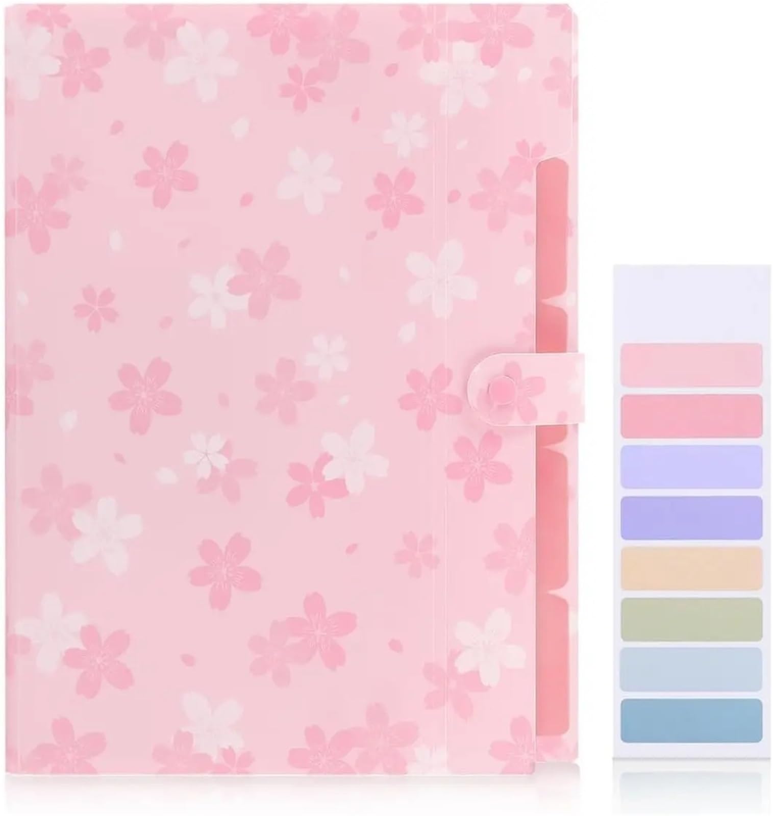 Dossier Extensible Rose Avec 5 Pochettes Pour Le Bureau