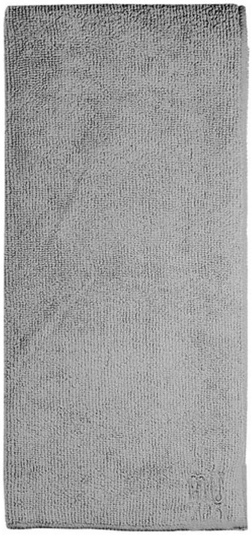 MU Kitchen 16" x 24" Microfiber Dish Towel, Nickel, Set of 4