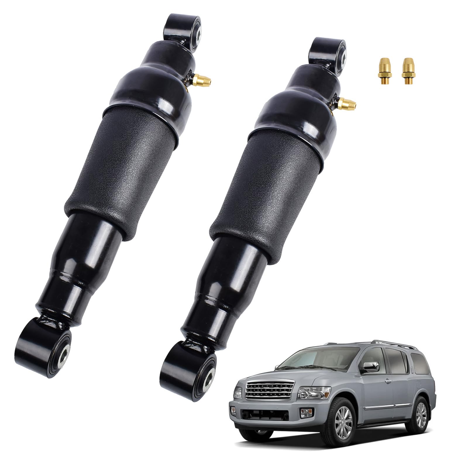 Struts And Shocks A-Premium Rear Pair (2) Struts Shock