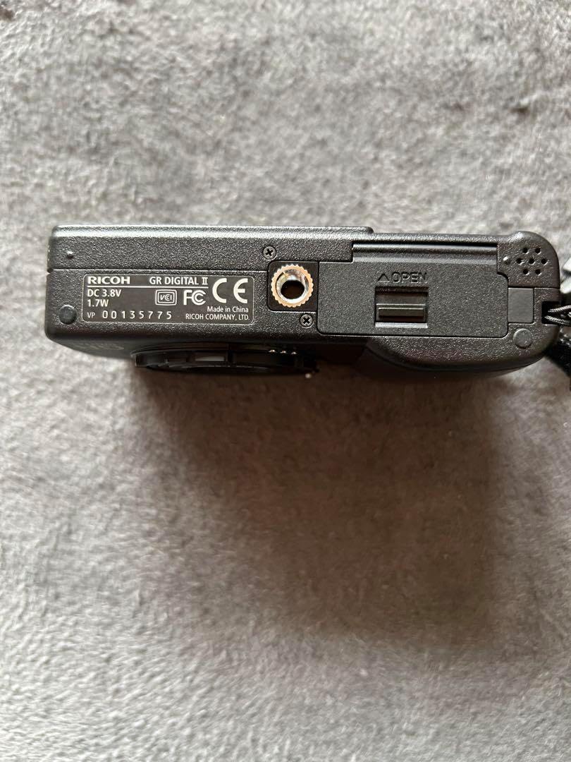 RICHO GR DIGITALⅡ 別売り品レンズフード他 オマケ本 RICOHリコーGR