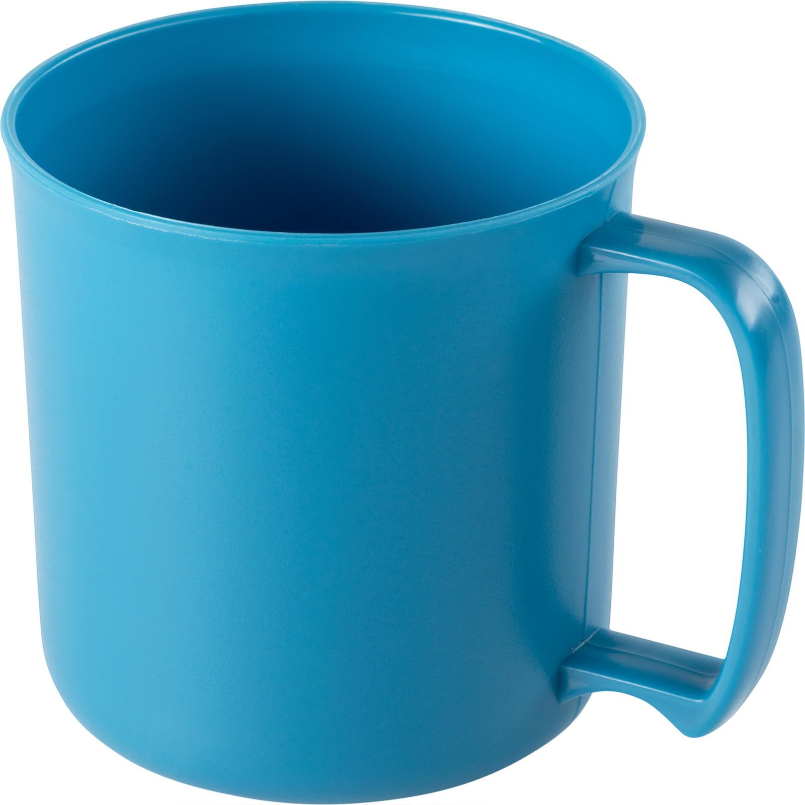 GSI Outdoors 77235 Cascadian Mug – 14 fl. oz. Lightweight BPA-Free Recycled Plastic Tableware for Camping, RV, Backpacking and Outdoor Dining, Alpine Lake