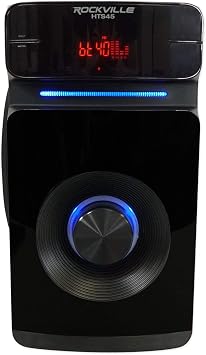 Rockville HTS45 800w 5.1 Channel Home Theater Audio System, Bluetooth Connectivity, USB/SD Playback, Wall-Mountable Speakers, for Home Entertainment
