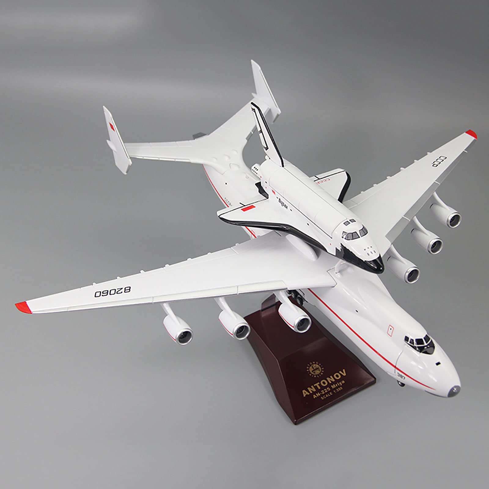 Maquette Avion Antonov An-124 à L'échelle 1/400 - Alliage, Avec Support, Décoration Ou Jouet