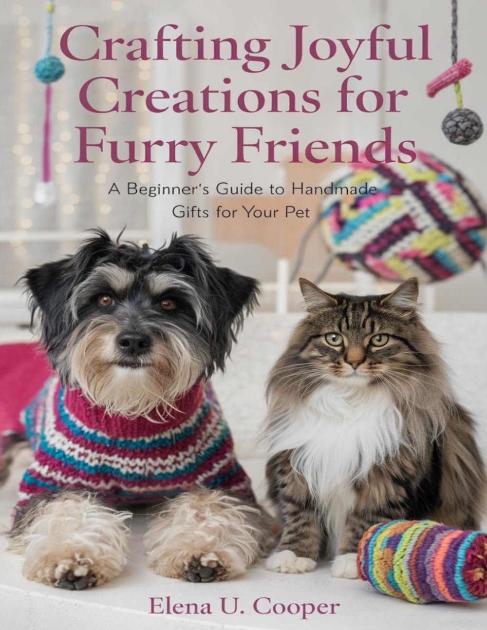 Crafting Joyful Creations for Furry Friends: Discover Over Fifteen Unique Projects for Your Beloved Cats and Dogs
