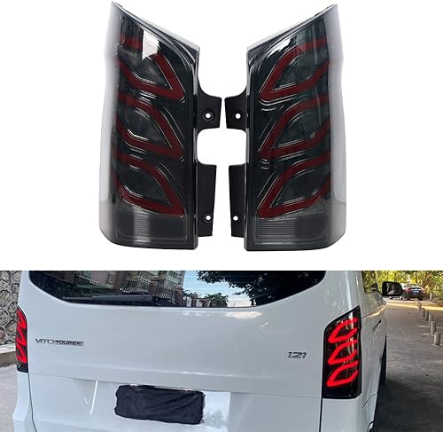 Miniatura 7 de JESYMBX Luces traseras antiniebla para Mercedes-Benz Vito W447 Metris V Class 2016-2021, 1 par