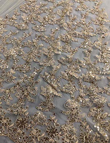 Faiokaver Faithclover Wedding Veils Cathedral Length 1 Tier Sequins Lace Applique With Comb #TOP4