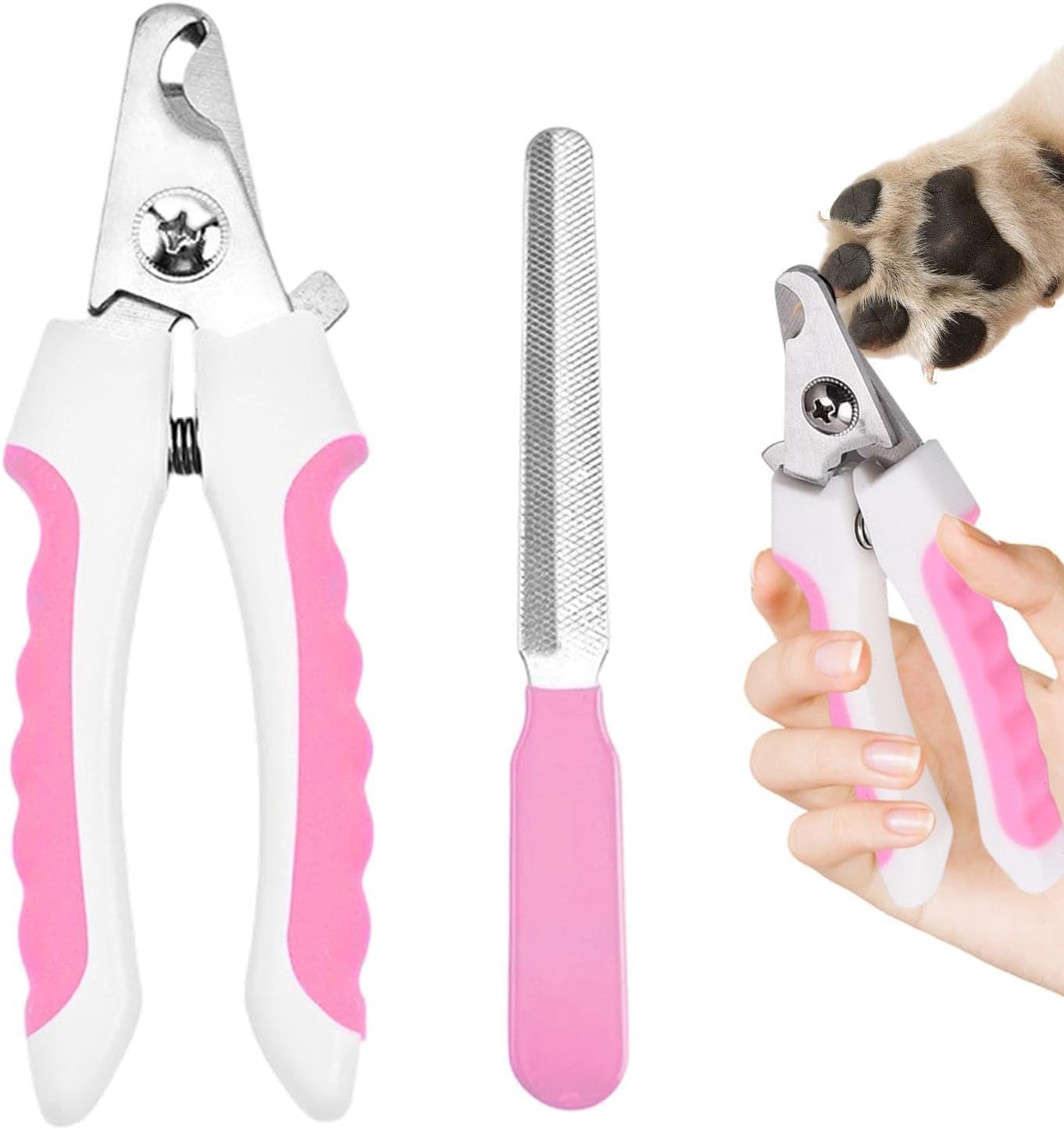 Puppy Nail Trimmer Non-Slip Manual Stainless Steel