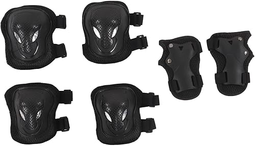 Miniatura 9 de Rodilleras para niños, coderas, muñequeras, conjunto de equipo de protección para niños, rodilleras protectoras para adultos, rodilleras,