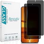 2 Pack Privacy Screen Protector for Samsung Galaxy S25 FE with 2 Pack Camera Lens Protector, Anti Spy Private Tempered Glass, Anti Scratch, Bubble Free