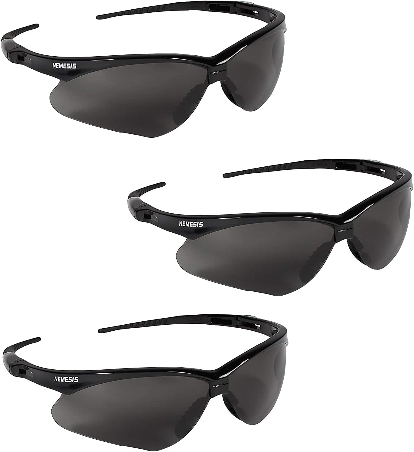 Kleenguard V30 22475 Nemesis Safety Glasses, 3-pack