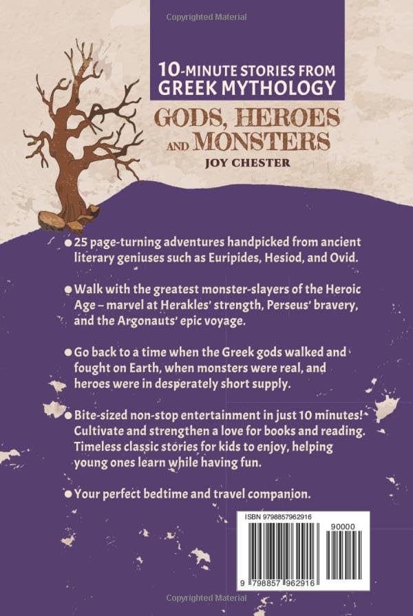 10-Minute Stories From Greek Mythology - Gods, Heroes, and Monsters: Legendary Tales of Herakles, Jason & the Argonauts, Theseus, Perseus, and many ... Mythology Collections Around The World) - Image 2