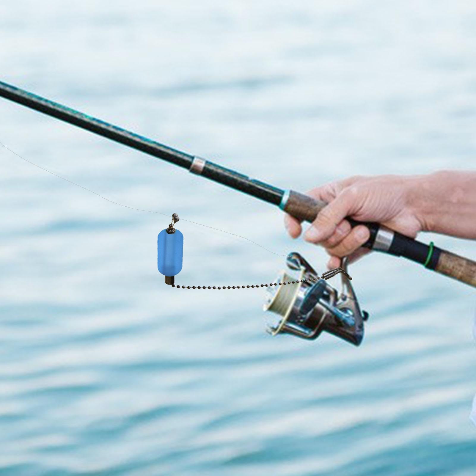 Avvisatore Visivo Carpfishing Set 3 Bobine Indicatore Morso Per Pesca Carpa TJR Tackle - Peso Scorrevole 18g Pesca Barca
