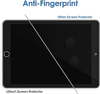 Vista 6 de JETech Protector de pantalla para iPad (9.7 pulgadas, modelo 2018/2017, 6ª/5ª generación), iPad Air 1, iPad Air 2, iPad Pro de 9.7 pulgadas