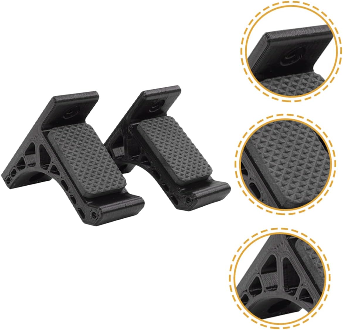 Wall Mounted Bow Rack Display Bracket for Traditional Bows Easy Installation with Adhesive Screw