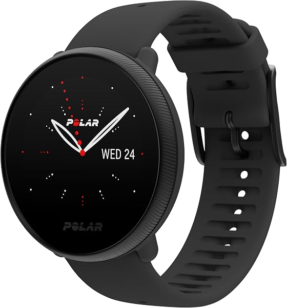 Polar Ignite 2- GPS Fitness Smartwatch - Registro de pulsaciones en muñeca, guía Entrenamientos, Seguimiento del sueño y la recuperación - Controles música, Tiempo, notificaciones - 1
