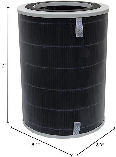 Miniatura 7 de PUREBURG Filtro de repuesto compatible con Proscenic A9 y Probreeze PB-P07 y Ganiza G300S, Insignia NS-APMWH2 BLITZHOME BH-AP450 TOnEnergy