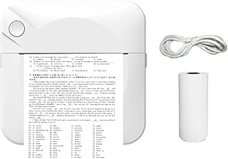 Sticker Maker Printer - Pocket Wireless Thermal Sticker Maker | Multi-Purpose Printing Supplies for Memos, Records, Labels, and Study Notes Jiyan