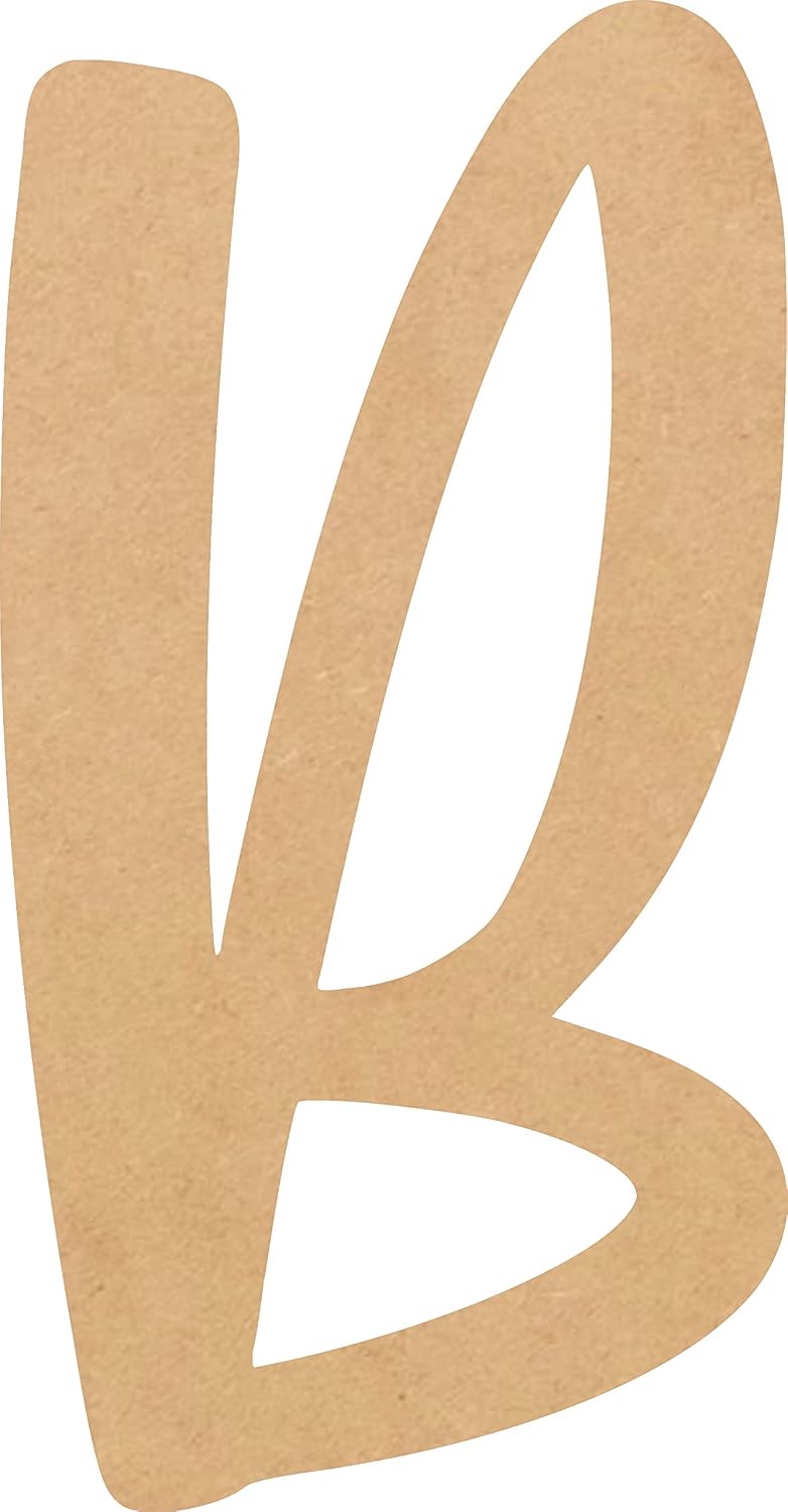 Wooden 3 Inch Letters Unfinished A Cutout, Blank Wall Alphabet Wood Letter Shape, Hometown Font Small Wreath DIY