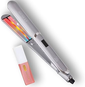 Amazon | 【LEDラバー】コラーゲンヘアアイロンLV ストレート
