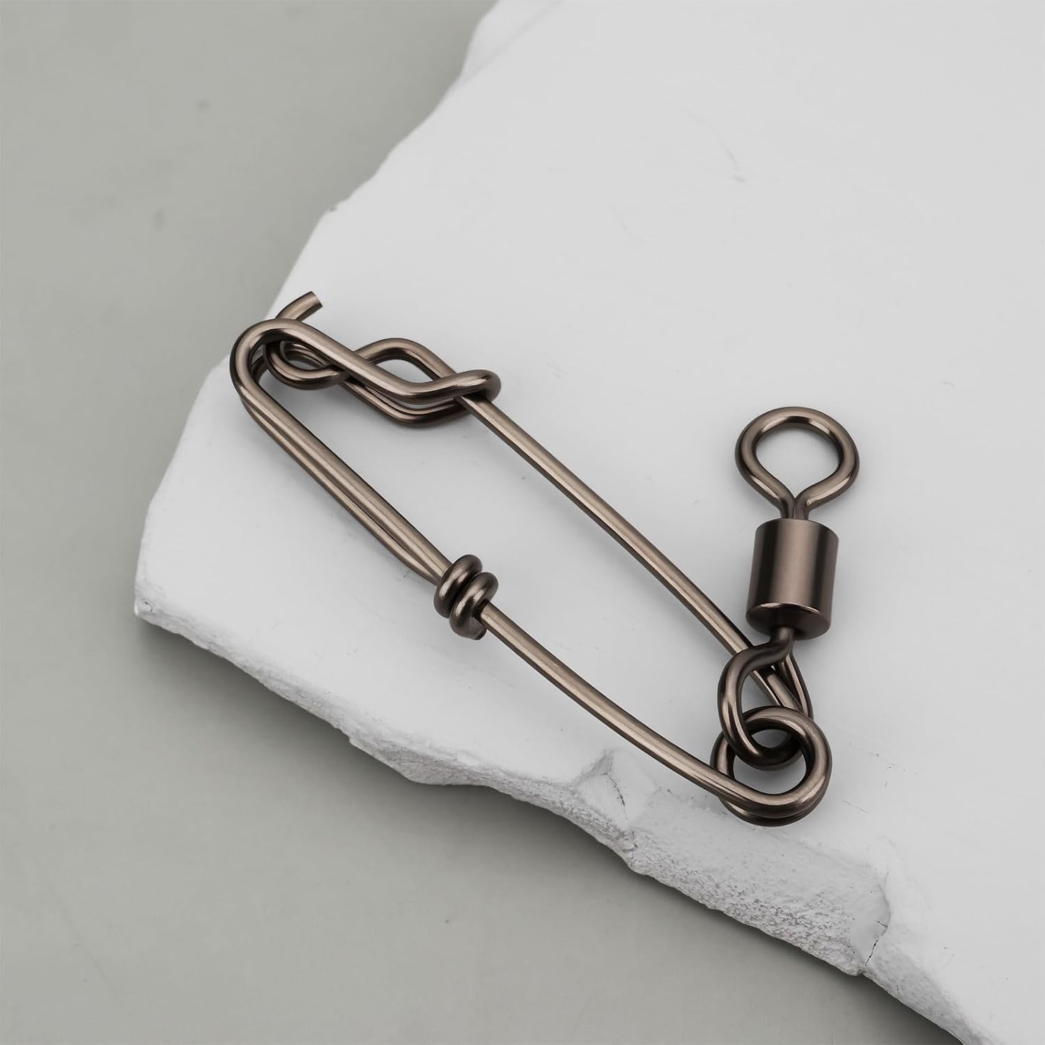 10PCS Heavy-Duty Fishing Swivels Snap Suitable for Long Line Fishing Floats Sharking Tuna Fishing Crabbing