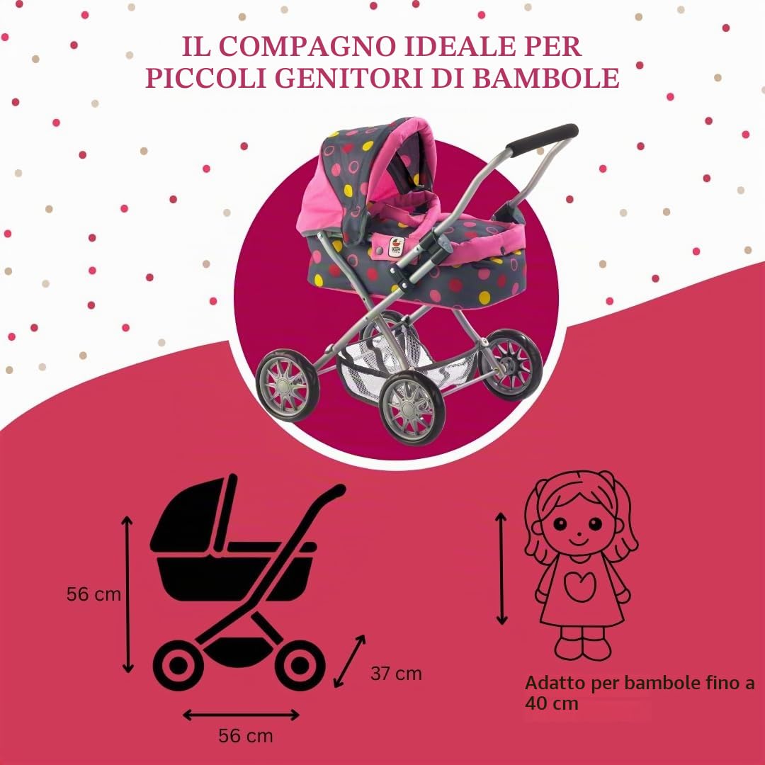 Bayer Chic 2000, Carrozzina Piccola Smarty, Collezione 2017