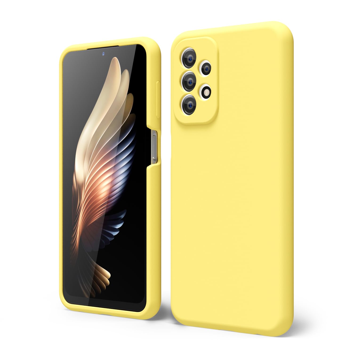 oakxco for Samsung Galaxy A23 5G Phone Case Liquid Silicone, Cute Thin Slim Grip Soft Rubber Gel for Women Men, Smooth Matte TPU Plain Solid Color