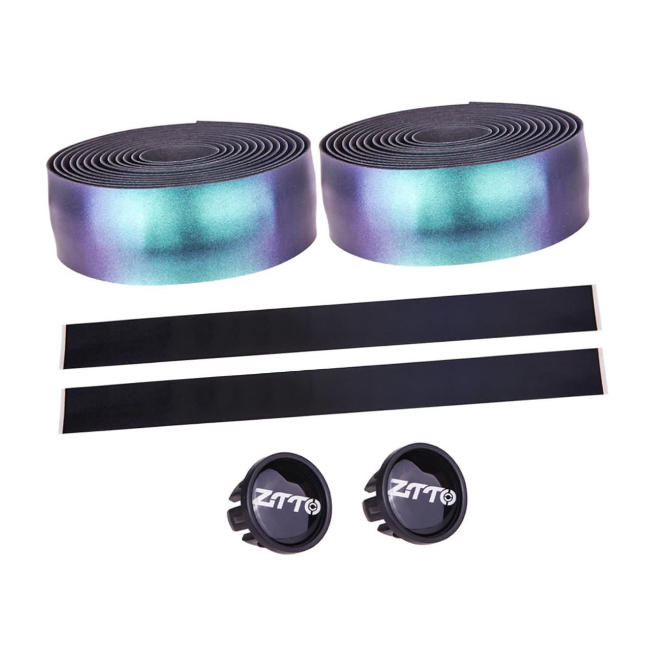 VICASKY 2 Pairs Non Slip Handlebar Tape for Road Bikes Cycling Grips with Sweat Absorption Shock Absorbing Features Easy to Wrap Secure Handlebar Cover