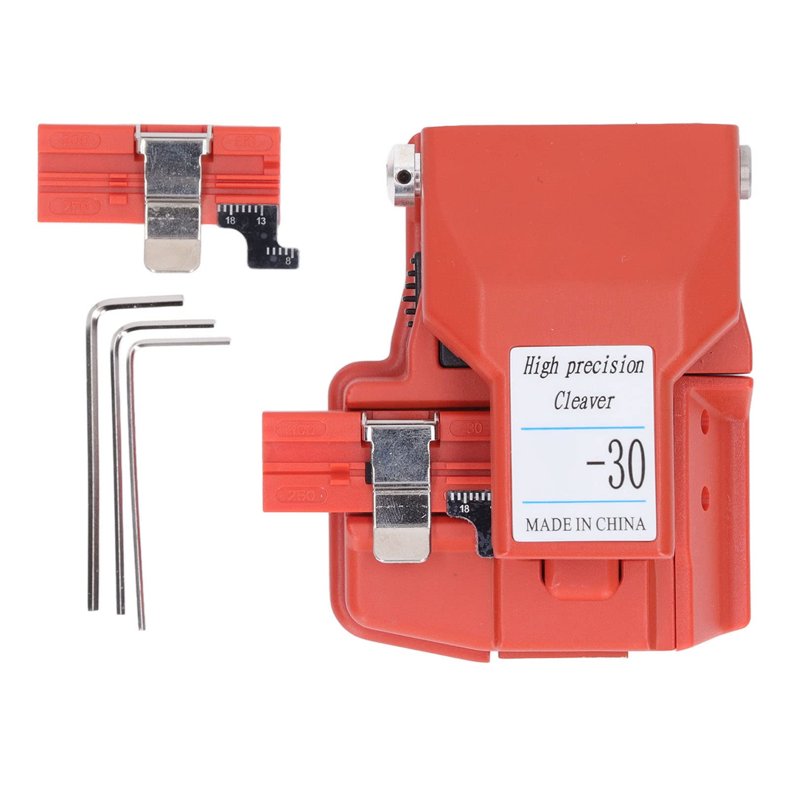 Cliveuse à fibre optique de haute précision, cliveuse à fibre optique ou 250µm à 900µm et 125μm Orange