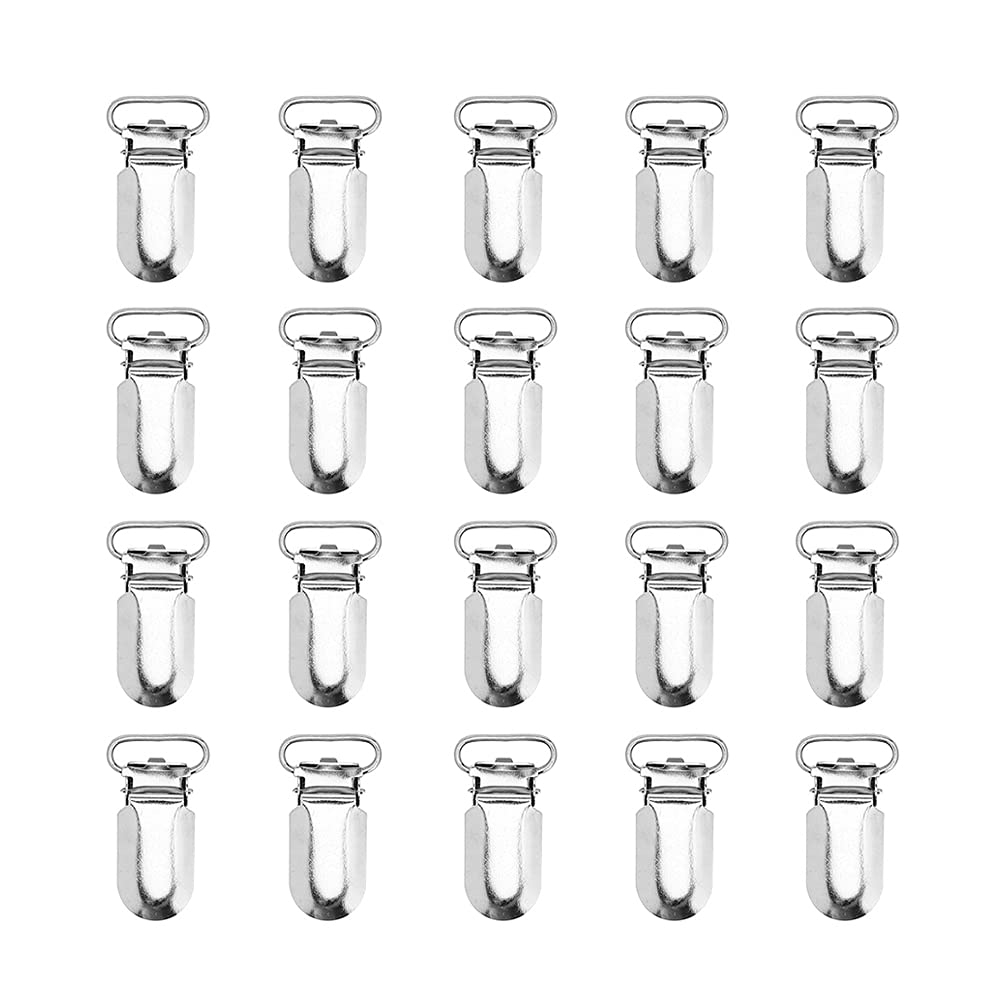 50pcs Durable And Fashion Suspenders for Both Men And Women Mouth Buckle(white)-image-25