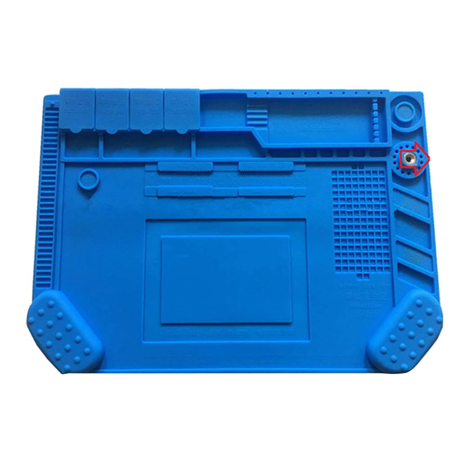 Buxuaaaa Repair Work Mat Large Silicone Soldering Mat Expand Work Area For Soldering Electronics Computer Silicone Large