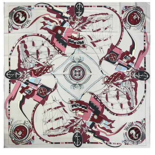Bellette 130x130cm Pa�uelo de Seda para Mujer,Pa�uelos Bandanas,Cabeza Cuello Bufanda,Estolas y fulares