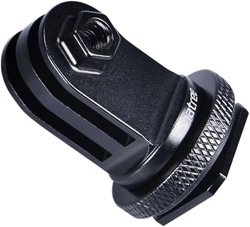 Miniatura 1 de Smatree Trípode de aluminio completo tornillo a cámara réflex digital flash adaptador de montaje de zapata fría compatible con cámara G*pro